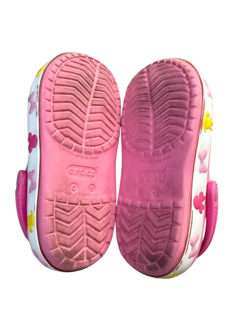 Crocs Kids Minnie Mouse Disney Pink Light-Up Clogs C10 - Picture 6 of 7